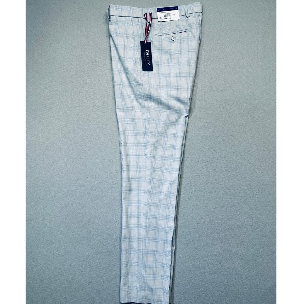 Tommy Hilfiger Mens Modern Fit Light Grey Dress Pant Light gray 34X34 $95 - Picture 2 of 8